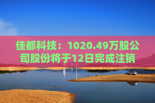 佳都科技：1020.49万股公司股份将于12日完成注销