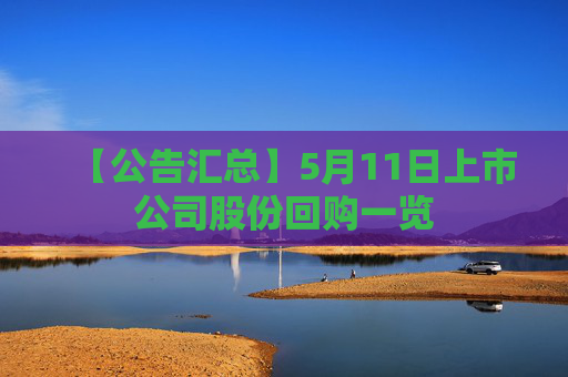 【公告汇总】5月11日上市公司股份回购一览  第1张