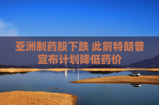 亚洲制药股下跌 此前特朗普宣布计划降低药价