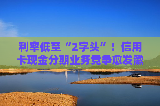 利率低至“2字头”！信用卡现金分期业务竞争愈发激烈