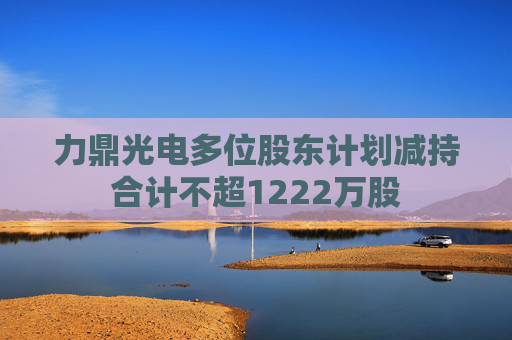 力鼎光电多位股东计划减持合计不超1222万股