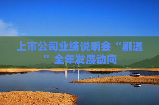 上市公司业绩说明会“剧透”全年发展动向