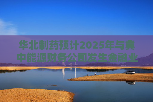 华北制药预计2025年与冀中能源财务公司发生金融业务20亿元