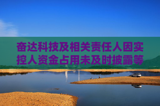 奋达科技及相关责任人因实控人资金占用未及时披露等问题被警示
