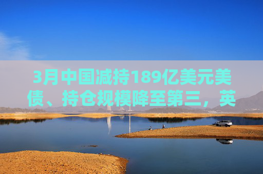 3月中国减持189亿美元美债、持仓规模降至第三，英国升至第二