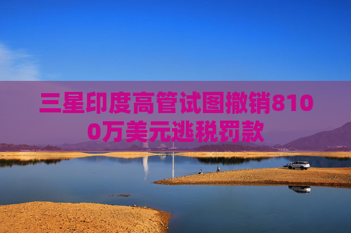 三星印度高管试图撤销8100万美元逃税罚款