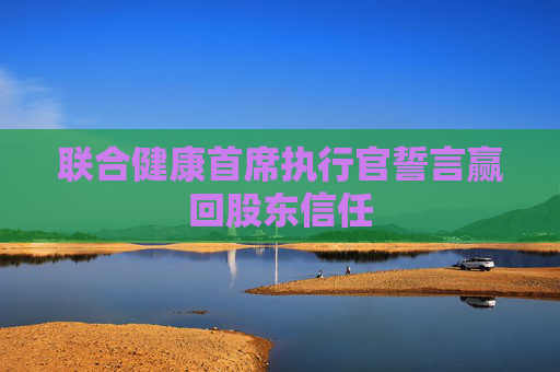 联合健康首席执行官誓言赢回股东信任