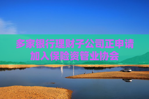 多家银行理财子公司正申请加入保险资管业协会