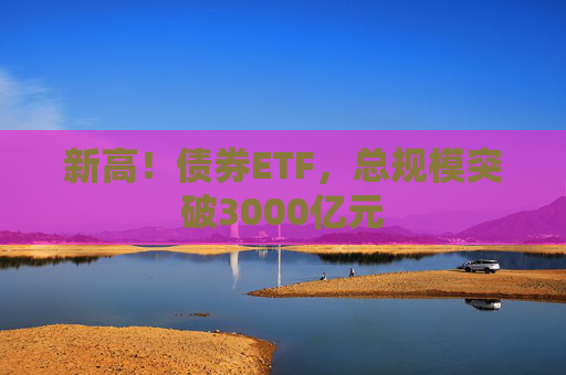 新高！债券ETF，总规模突破3000亿元