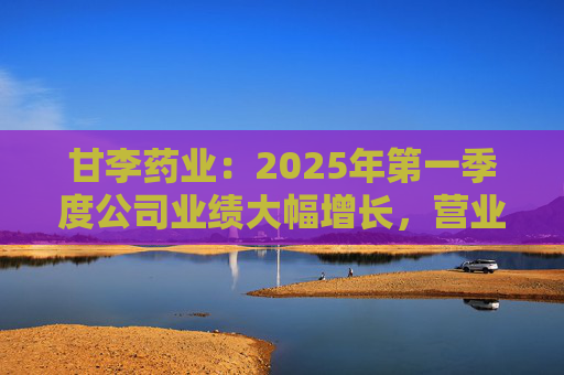 甘李药业：2025年第一季度公司业绩大幅增长，营业收入9.85亿元
