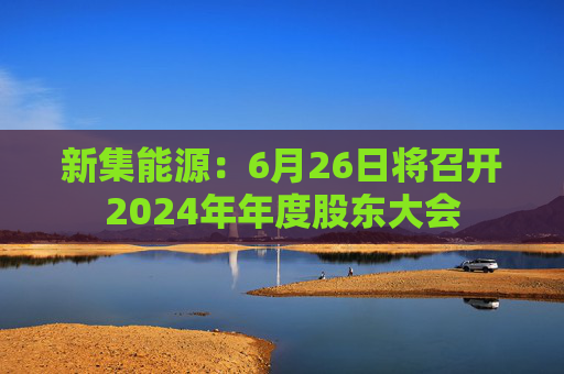 新集能源：6月26日将召开2024年年度股东大会