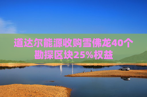 道达尔能源收购雪佛龙40个勘探区块25%权益