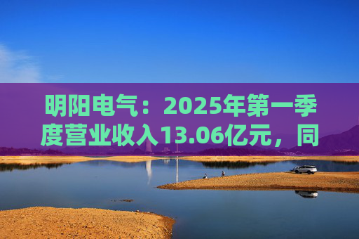 明阳电气：2025年第一季度营业收入13.06亿元，同比增长26.21%
