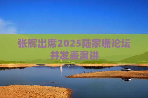 张辉出席2025陆家嘴论坛并发表演讲