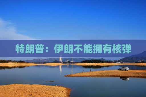 特朗普：伊朗不能拥有核弹