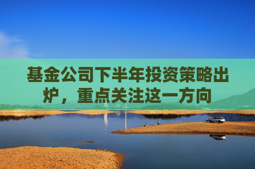 基金公司下半年投资策略出炉，重点关注这一方向