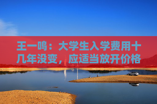 王一鸣：大学生入学费用十几年没变，应适当放开价格与工资联动