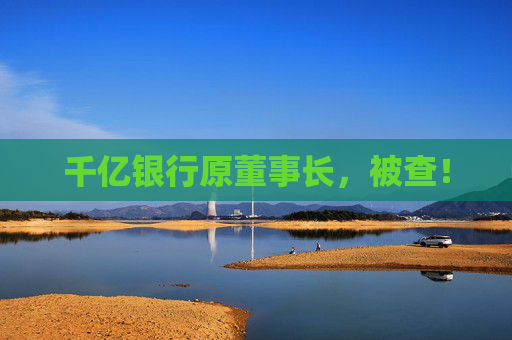 千亿银行原董事长,被查!