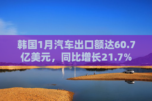 韩国1月汽车出口额达60.7亿美元，同比增长21.7%
