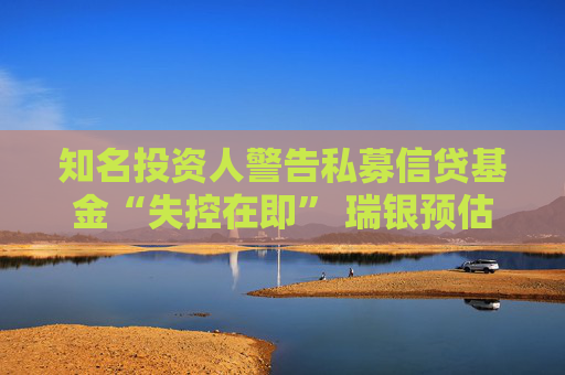 知名投资人警告私募信贷基金“失控在即” 瑞银预估违约率或达15%  第1张