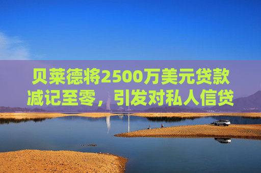 贝莱德将2500万美元贷款减记至零，引发对私人信贷的担忧