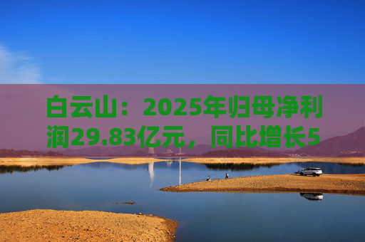 白云山：2025年归母净利润29.83亿元，同比增长5.21%  第1张