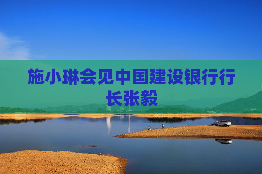 施小琳会见中国建设银行行长张毅