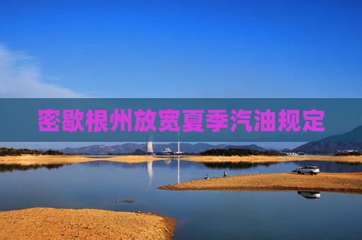 密歇根州放宽夏季汽油规定