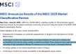 “升咖”再度失败！MSCI仍将韩国归类为新兴市场