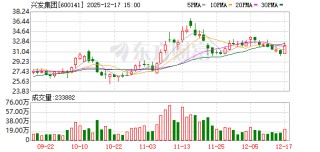 兴发集团：截至2025年12月10日公司股东总户数为52439户