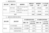 套现逾5400万元，会畅通讯原实控人完成清仓减持