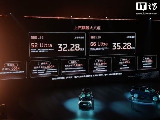 上市权益价 32.28 万元起、搭载恒星超级增程系统，智己 LS9 大六座 SUV 上市
