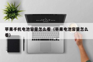 苹果手机电池容量怎么看（苹果电池容量怎么看）