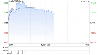 天域半导体午后涨逾5% 公司与EYEQ Lab达成战略合作