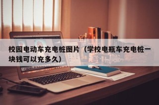校园电动车充电桩图片（学校电瓶车充电桩一块钱可以充多久）