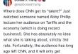 特朗普：CNN记者三流水平 全是失败者