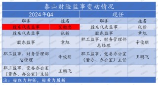老将回归谋新局！董事会直面分歧迎合力，高管班子调整提动能，看泰山财险如何走出连续亏损困局