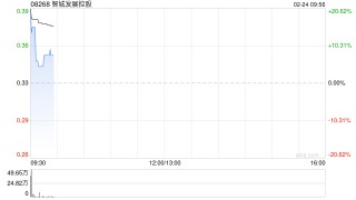 智城发展控股拟折让约7.69%配股 最多净筹约950万港元