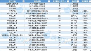 险企发债短期升温：平安产险、英大泰和等多机构集中“排队入场”，年内发债规模同比回落