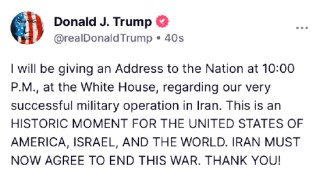 特朗普：成功打击伊朗福尔多在内的3个核设施