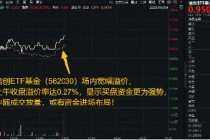 软件大革命的起点？别小看DeepSeek-R1模型更新，信创ETF基金（562030）宽幅溢价，买盘资金强势！