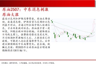 中天期货:棕榈大涨的高位调整 尿素继续大涨