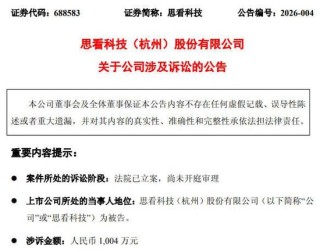 涉案超千万元：思看科技遭不正当竞争指控，多线反击揭开同业暗战