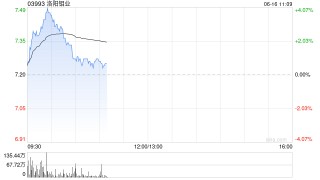 洛阳钼业法定代表人变更为刘建锋