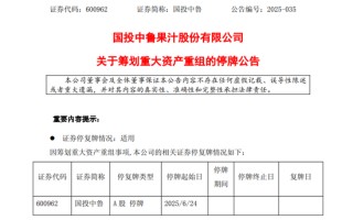 停牌！600962，重大资产重组！