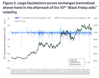 比特币的本轮调整：在“四年大周期”尾声，政府关门加剧了流动性冲击
