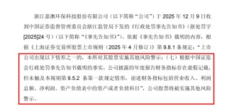 财务造假，603822将被“ST”！公司及时任董事长等拟被罚合计1000万元