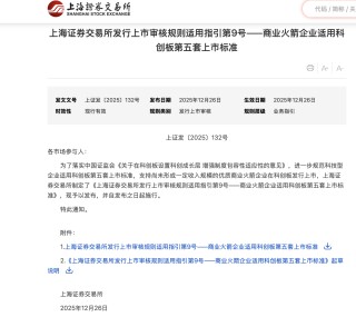 科创板“火箭上市标准”来了！可重复使用成关键门槛