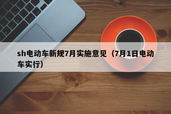 sh电动车新规7月实施意见（7月1日电动车实行）  第1张