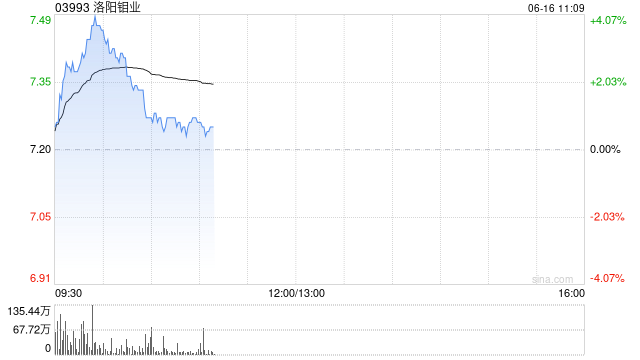 洛阳钼业法定代表人变更为刘建锋  第1张